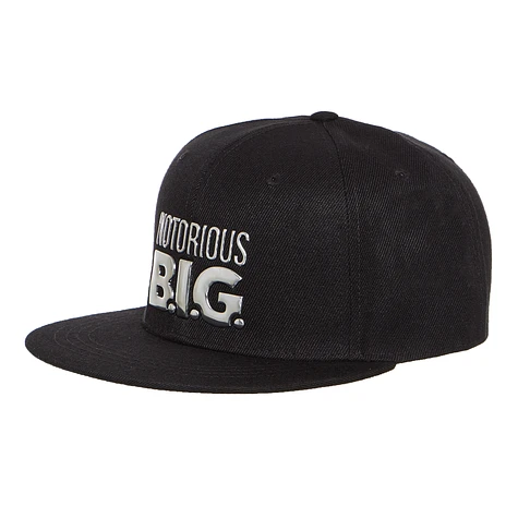 The Notorious B.I.G. - Silver Logo Snapback Cap