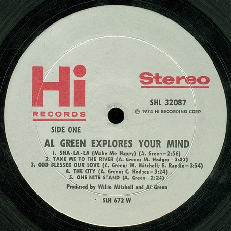 Al Green - Explores Your Mind