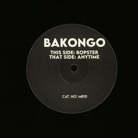 Bakongo - Bopster / Anytime