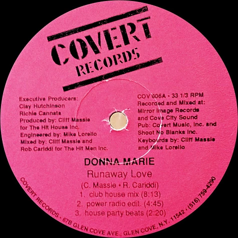 Donna Marie - Runaway Love
