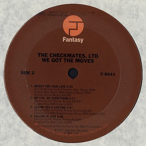 The Checkmates Ltd. - We Got The Moves