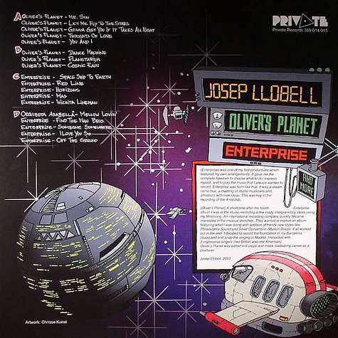 Josep Llobell Oliver, Oliver's Planet, Enterprise - The Best Of / 1975-1980