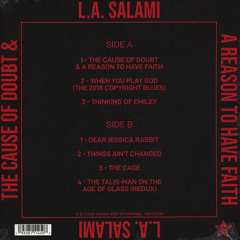 L.A. Salami - Cause Of Doubt & A Reason To Have Faith