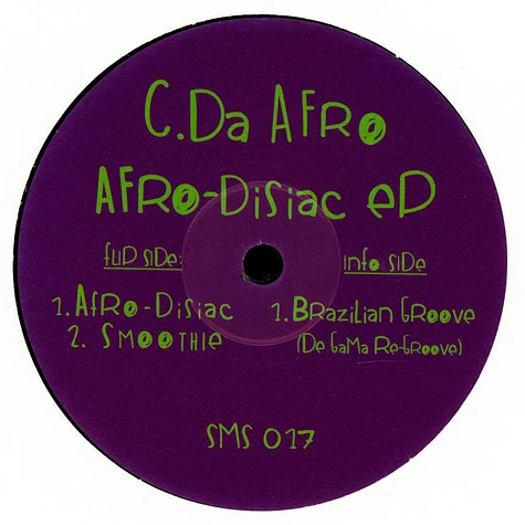 C. Da Afro - Afro-Disiac EP