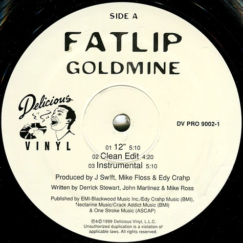 Fat Lip - Goldmine / What's Up Fatlip?