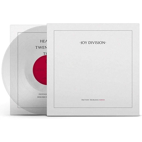 Joy Division - Closer 40th Anniversary Limited Crystal Clear Edition