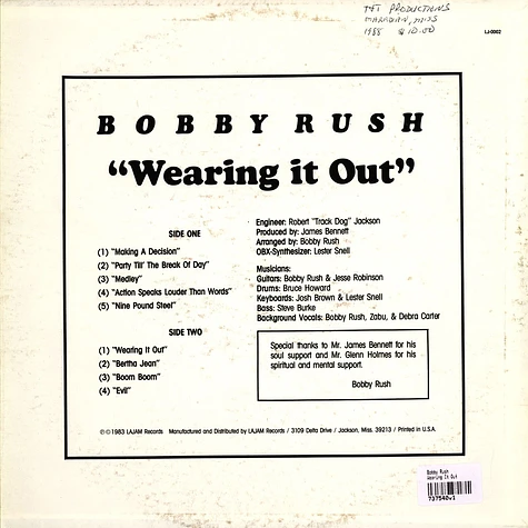 Bobby Rush - Wearing It Out