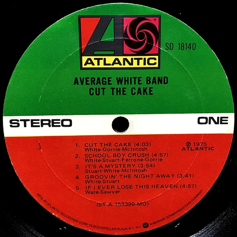 Average White Band - Cut The Cake