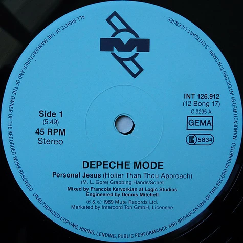 Depeche Mode - Personal Jesus