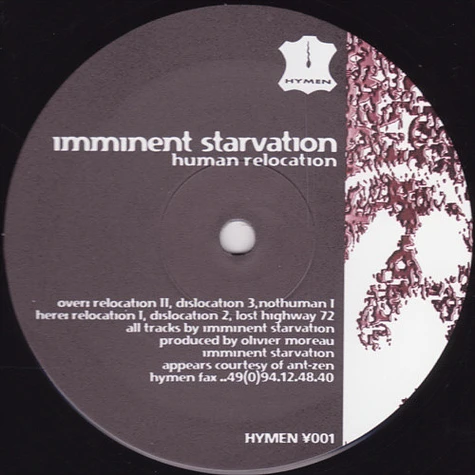 Imminent Starvation - Human Relocation