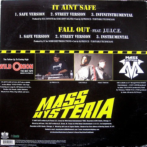 Mass Hysteria - It Aint Safe / Fall Out