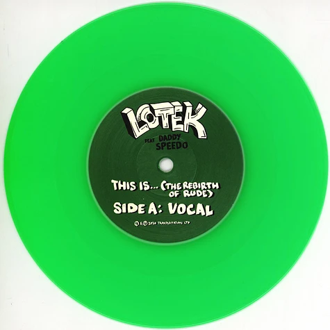 Lotek - Rebirth Of Rude Neon Green Vinyl Edition