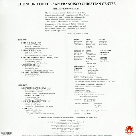 San Francisco Christian Center Choir - The Sound Of The San Francisco Christian Center