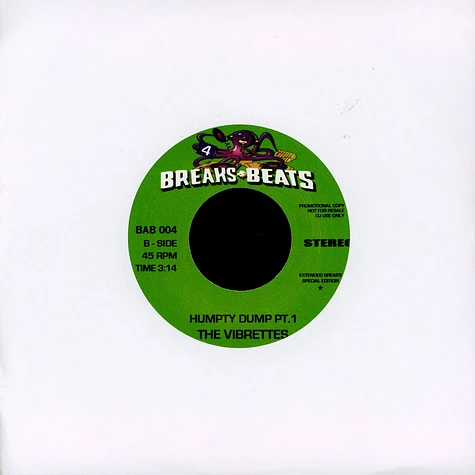 James Brown / The Vibrette - Funky President / Humpty Dump Part 1 Clear Vinyl Edition