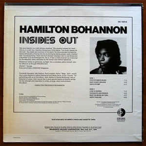 Hamilton Bohannon - Insides Out