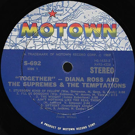 The Supremes With The Temptations - Together