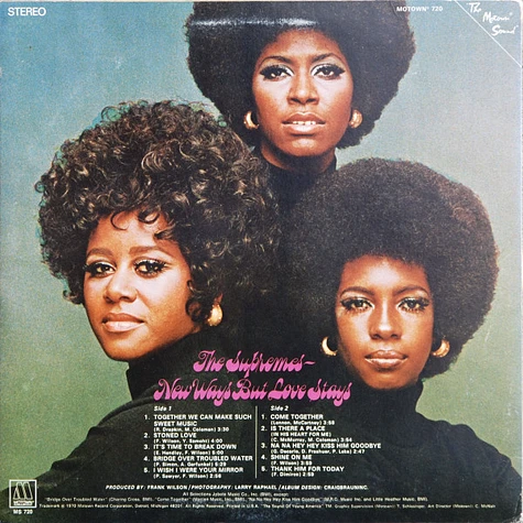 The Supremes - New Ways But Love Stays - Vinyl LP - 1970 - US ...