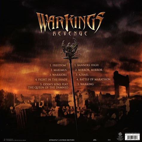 Warkings - Revenge Red Vinyl Edition