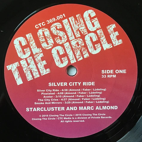Starcluster And Marc Almond - Silver City Ride