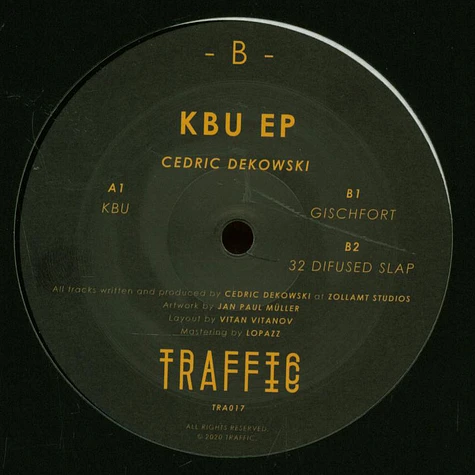 Cedric Dekowski - Kbu EP