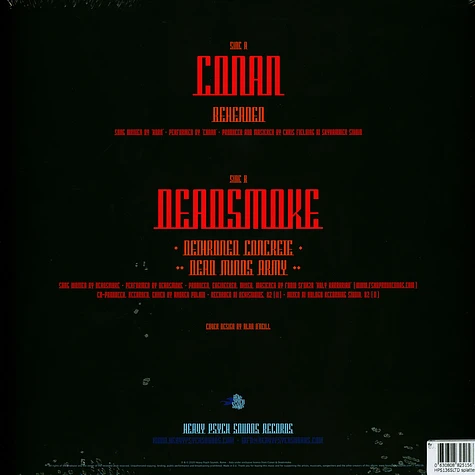 Conan / Deadsmoke - Doom Sessions Volume 1 Transparent Orange Vinyl Edition