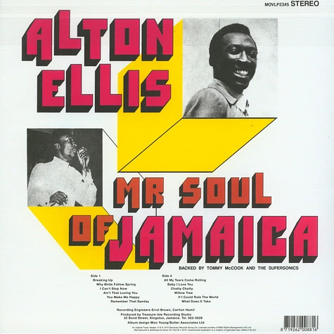 Alton Ellis - Mr Sould Of Jamaica Black Vinyl Edition
