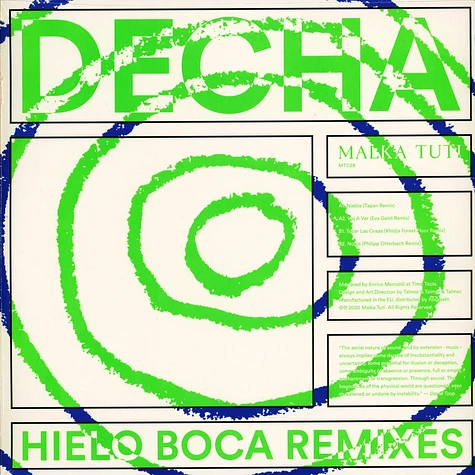 Decha - Hielo Boca Remixes