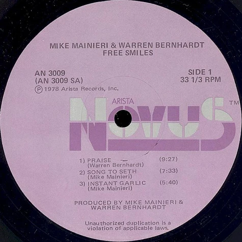 Mike Mainieri & Warren Bernhardt - Free Smiles (Live At Montreux 1978)