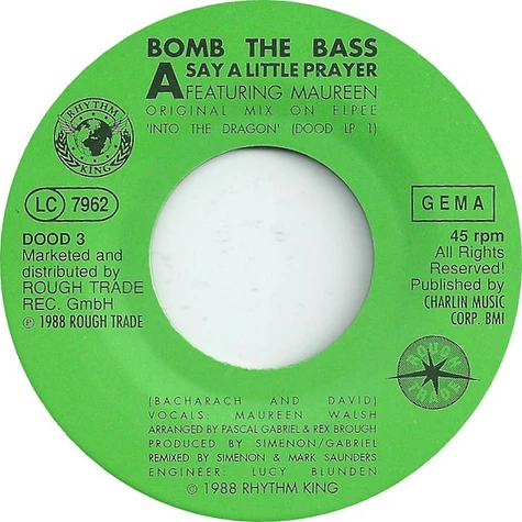 Bomb The Bass - Say A Little Prayer