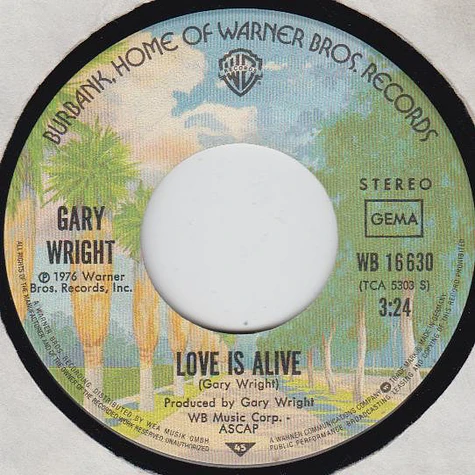Gary Wright - Love Is Alive