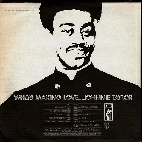 Johnnie Taylor - Who's Making Love