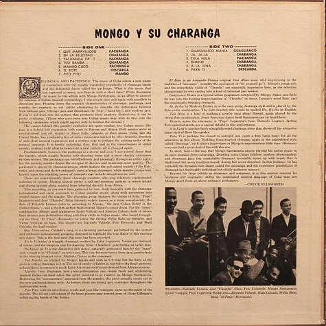 The Mongo Santamaria Orchestra - ¡Sabroso! Charanga Y Pachanga