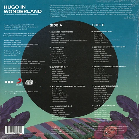 Hugo Montenegro - Hugo In Wonder-Land Record Store Day 2020 Edition