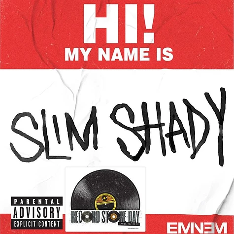 Eminem - My Name Is / Bad Guys Always Die Record Store Day 2020 Edition