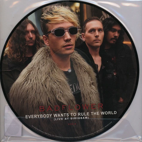 Badflower - The Jester / Everybody Wants To Rule The World Picture Disc Record Store Day 2020 Edition