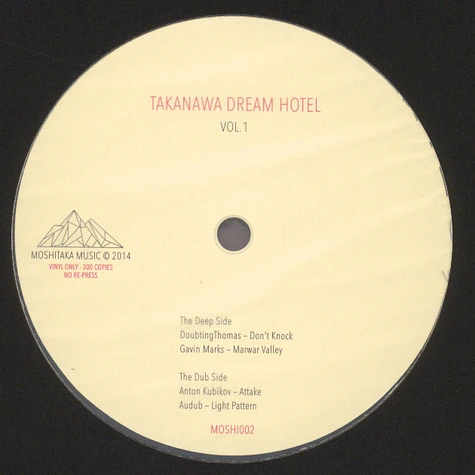V.A. - Takanawa Dream Hotel Vol. 1