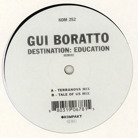 Gui Boratto - Destination: Education - Remixe