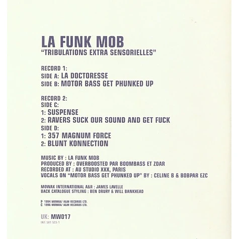 La Funk Mob - Tribulations Extra Sensorielles
