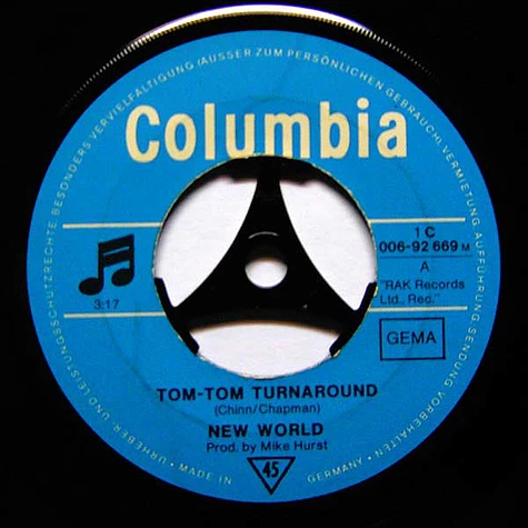 New World - Tom-Tom Turnaround
