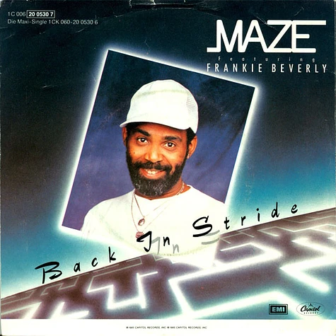 Maze Featuring Frankie Beverly - Back In Stride