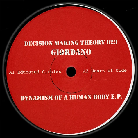 Giordano - Dynamism Of A Human Body EP