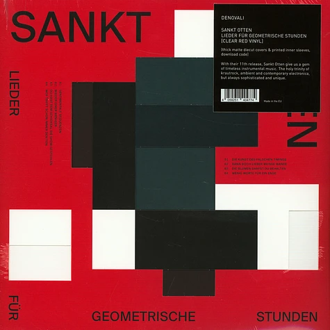 Sankt Otten - Lieder Für Geometrische Stunden Colored Vinyl Edition