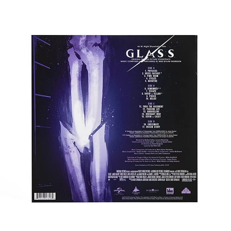 West Dylan Thordson & James Newton Howard - OST Eastrail 177 Trilogy (Glass, Split, Unbreakable) Limited Box Set Edition
