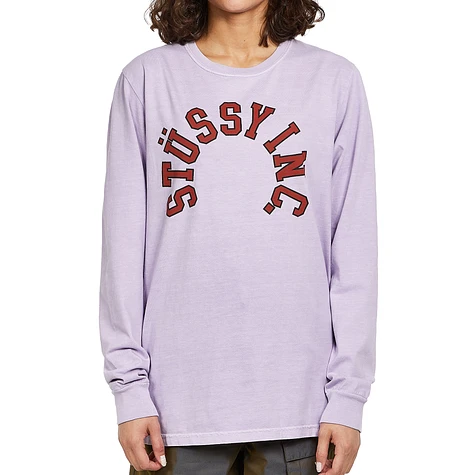 Stüssy - Collegiate Arc Pigment Dyed LS Tee