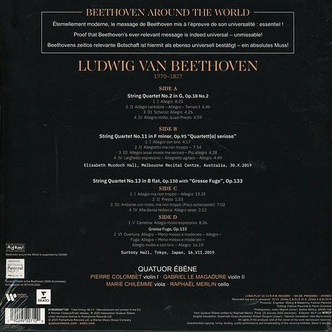 Quatuor Ébène - Beethoven Around The World