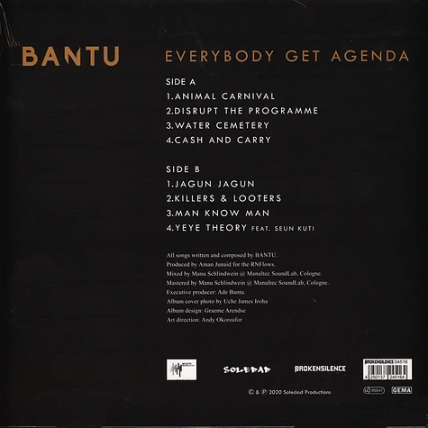 Bantu - Everybody Get Agenda