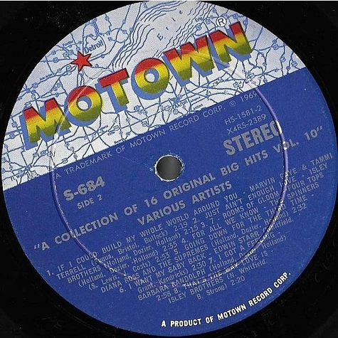 V.A. - The Motown Sound - 16 Big Hits Vol. 10