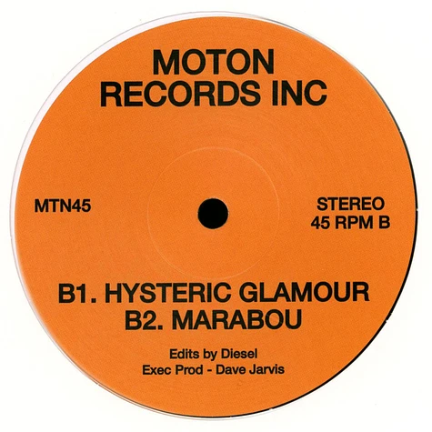 Moton Records Inc - Mtn45