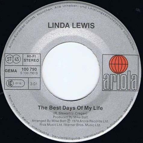 Linda Lewis - I'd Be Surprisingly Good For You
