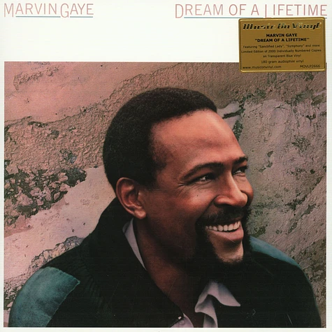 Marvin Gaye - Dream Of A Lifetime Limited Numbered Translucent Blue Vinyl Edition